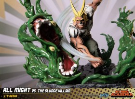 All Might Vs the Sludge Villain My Hero Academia Diorama Statue by First 4 Figures