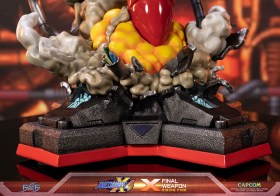 X Finale Weapon Rising Fire Mega Man X4 Statue by First 4 Figures