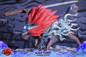 Oki (Wolf Form) Okami Statue by First 4 Figures