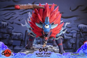 Oki (Wolf Form) Okami Statue by First 4 Figures