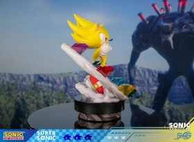 Super Sonic Sonic The Hedgehog Sonic Frontiers Resin Statue by First 4 Figures