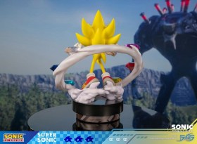 Super Sonic Sonic The Hedgehog Sonic Frontiers Resin Statue by First 4 Figures