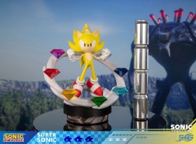 Super Sonic Sonic The Hedgehog Sonic Frontiers Resin Statue by First 4 Figures