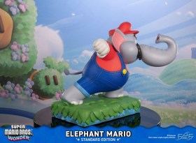 Elephant Mario Standard Edition Super Mario Bros. Wonder Resin Statue by First 4 Figures