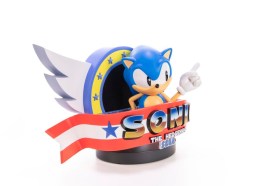 Sonic Title Screen Sonic the Hedgehog Statue by First 4 Figures