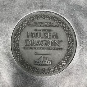 The Crown Of King Viserys Targaryen Limited Edition House of the Dragon 1/1 Prop Replica by Factory Entertainment