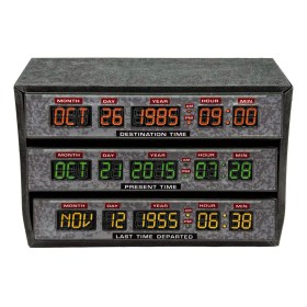 Time Circuits Back To The Future 1/1 Prop Replica by Factory Entertainment