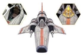 Vehicle Colonial Viper Mk & Lieutenant Boomer Battlestar Galactica Action Figure by Factory Entertainment