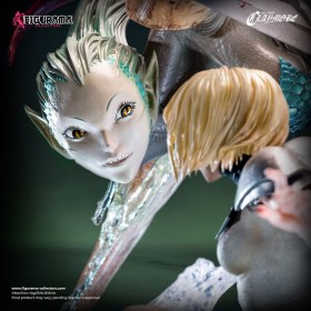 Clare vs. Ophelia Claymore Elite Exclusive 1/6 Statue by Figurama Collectors