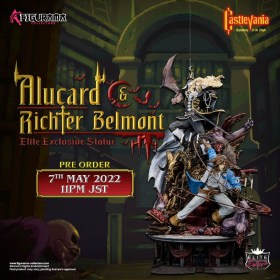 Alucard & Richter Belmont Castlevania Symphony of the Night Elite Exclusive 1/6 Statue by Figurama Collectors
