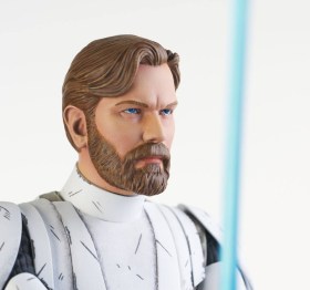 Obi-Wan Kenobi Star Wars The Clone Wars Premier Collection 1/7 Statue by Gentle Giant