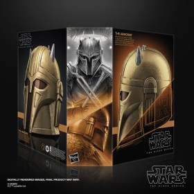 The Armorer Electronic Helmet Star Wars The Mandalorian Black Series by Hasbro