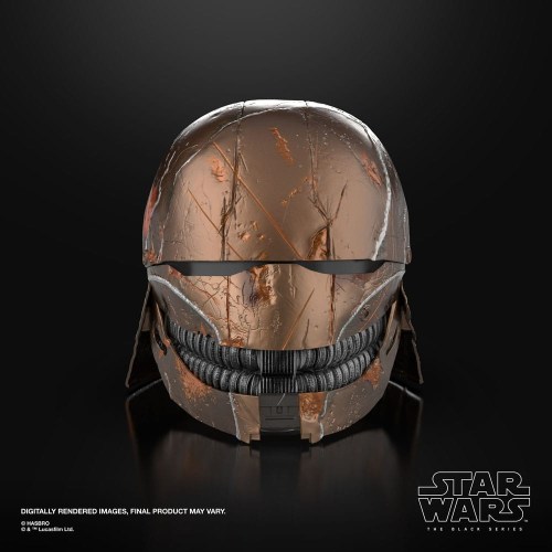 The Stranger Star Wars The Acolyte Black Series Electronic Helmet by Hasbro