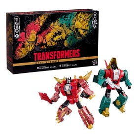 Snarl & Slug G2 Universe Dinobots Transformers Age of the Primes Leader Class Action Figure by Hasbro