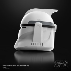 Clone Trooper Star Wars Episode II Black Series Electronic Helmet Phase I by Hasbro