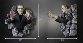 Boris Karloff as Frankenstein's Monster Frankenstein 1/1 Wall Mount by HCG