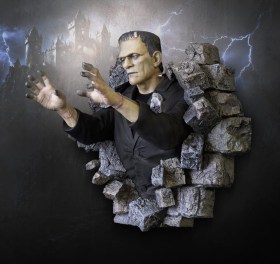 Boris Karloff as Frankenstein's Monster Frankenstein 1/1 Wall Mount by HCG
