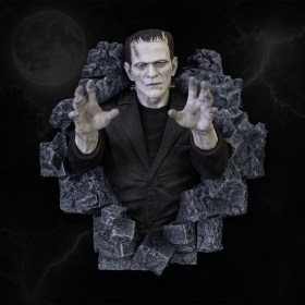Frankenstein Wall Sculpture Classic Horror Edition Lifesize by HCG