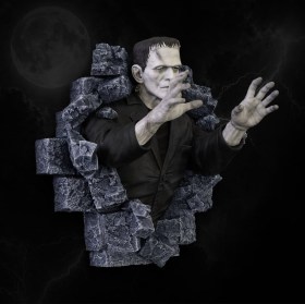 Frankenstein Wall Sculpture Classic Horror Edition Lifesize by HCG