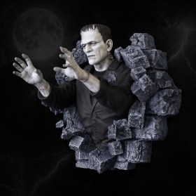 Frankenstein Wall Sculpture Classic Horror Edition Lifesize by HCG