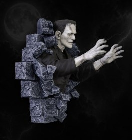 Frankenstein Wall Sculpture Classic Horror Edition Half Scale by HCG