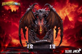 Deathwing Hearthstone 3D Art Frame Statue by HEX Collectibles & Blizzard