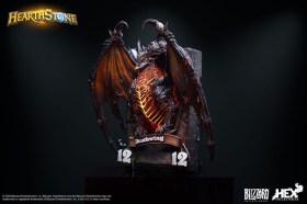Deathwing Hearthstone 3D Art Frame Statue by HEX Collectibles & Blizzard