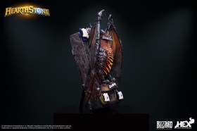 Deathwing Hearthstone 3D Art Frame Statue by HEX Collectibles & Blizzard