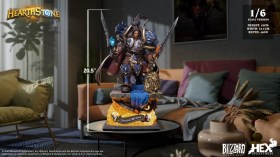 Varian Wrynn Hearthstone Statue by HEX Collectibles