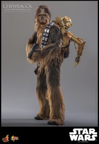 Chewbacca with Disassembled C-3PO Star Wars Episode V Movie Masterpiece 1/6 Action Figure by Hot Toys