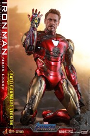 Iron Man Mark LXXXV (Battle Damaged Version) Special Edition Avengers Endgame Movie Masterpiece Diecast 1/6 Action Figure by Hot Toys