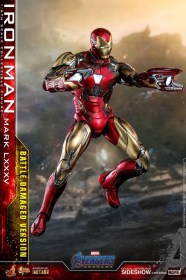 Iron Man Mark LXXXV (Battle Damaged Version) Special Edition Avengers Endgame Movie Masterpiece Diecast 1/6 Action Figure by Hot Toys