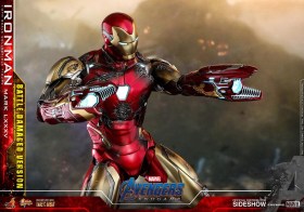 Iron Man Mark LXXXV (Battle Damaged Version) Special Edition Avengers Endgame Movie Masterpiece Diecast 1/6 Action Figure by Hot Toys