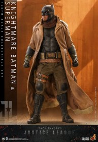Knightmare Batman and Superman Zack Snyder's Justice League 1/6 Action Figure 2-Pack by Hot Toys