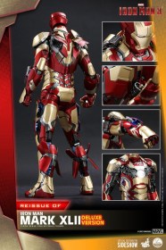 Iron Man Mark XLII Deluxe Ver. Iron Man 3 Action Figure 1/4 by Hot Toys