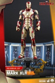 Iron Man Mark XLII Deluxe Ver. Iron Man 3 Action Figure 1/4 by Hot Toys