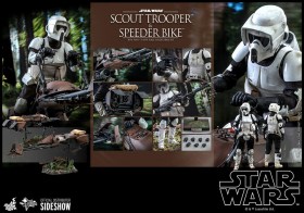 Scout Trooper & Speeder Bike Star Wars Episode VI 1/6 Action Figure by Hot Toys