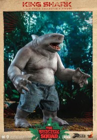 King Shark Suicide Squad Movie Masterpiece 1/6 Action Figure by Hot Toys