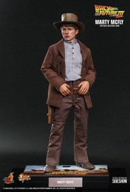 Marty McFly Back To The Future III Movie Masterpiece 1/6 Action Figure by Hot Toys