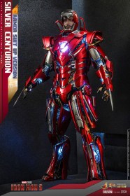 Silver Centurion (Armor Suit Up Version) Iron Man 3 Movie Masterpiece 1/6 Action Figure by Hot Toys