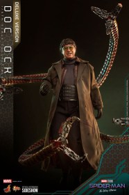 Doc Ock (Deluxe Version) Spider-Man No Way Home Movie Masterpiece 1/6 Action Figure by Hot Toys