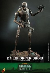 KX Enforcer Droid Star Wars The Book of Boba Fett 1/6 Action Figure by Hot Toys