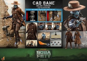 Cad Bane (Deluxe Version) Star Wars The Book of Boba Fett 1/6 Action Figure by Hot Toys