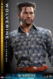 Wolverine (1973 Version) Deluxe Version X-Men Days of Future Past Movie Masterpiece 1/6 Action Figure by Hot Toys