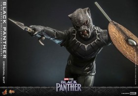 Black Panther (Original Suit) Black Panther Movie Masterpiece 1/6 Action Figure by Hot Toys