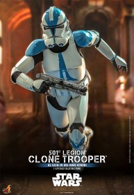 Clone Trooper 501st Legion Star Wars Obi-Wan Kenobi 1/6 Action Figure by Hot Toys