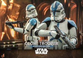 Clone Trooper 501st Legion Star Wars Obi-Wan Kenobi 1/6 Action Figure by Hot Toys