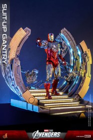 Iron Man Suit-Up Gantry Marvel's The Avengers Accessories Collection Series by Hot Toys