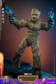 Groot Deluxe Version Guardians of the Galaxy Vol. 3 Movie Masterpiece 1/6 Action Figure by Hot Toys