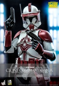 Clone Commander Fox Star Wars The Clone Wars 1/6 Action Figure by Hot Toys